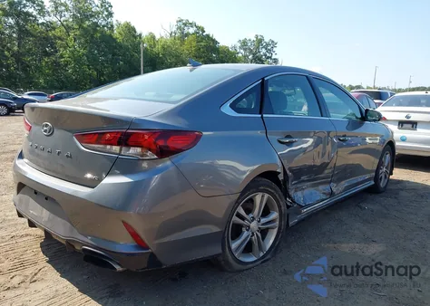 2018 Hyundai Sonata Sport+ из США, поврежденный, VIN 5NPE34AF1JH714571